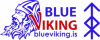 Blue Viking logo - guesthouse/studios and pods Keflavík, apartments Reykjavík and cabin Selfoss
